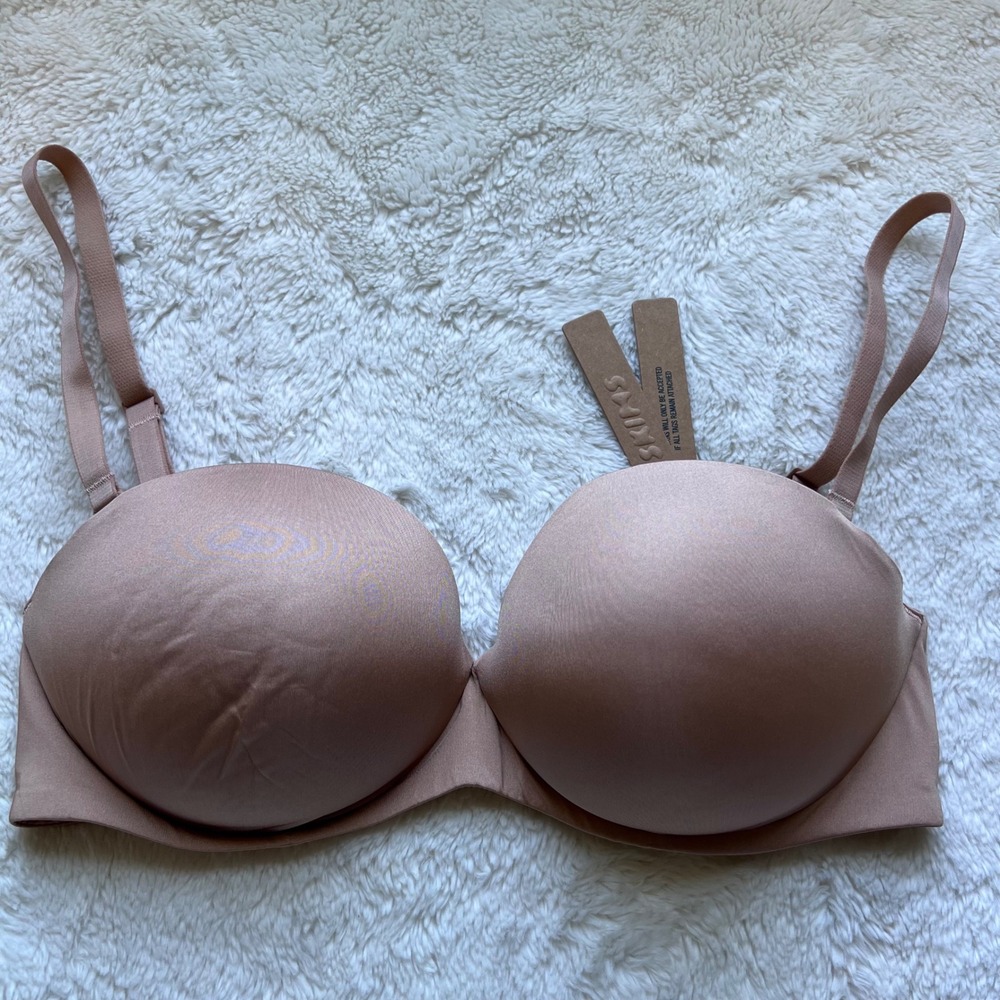 SKIMS Mauve Beige Push-Up Convertible Bra